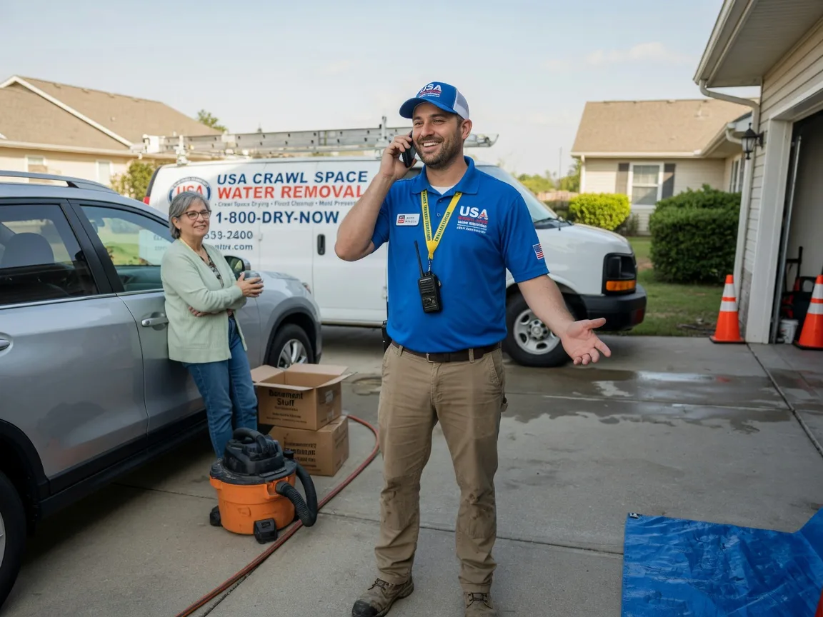 Crawl Space Water Removal Mocksville, NC FAQs